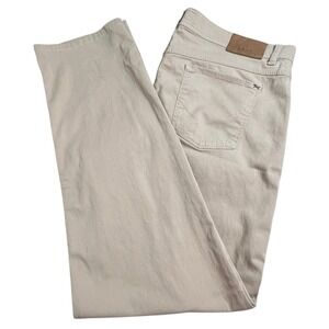 Brax Mens 38X30 Tan Regular Fit Cooper Fancy Straight Leg Chino Pants 5 Pocket